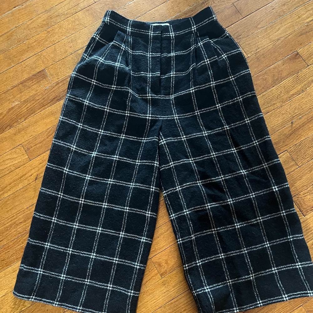 Tibi high rise wide leg pant size 2 (s/xs)